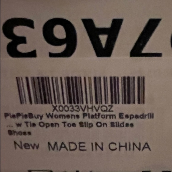 PiePieBuy brand women’s platform shoes. Size 8. New in box. - Picture 5 of 5